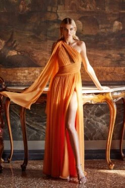 Sarelle - Orange -Highend Dresses 106 edbec1ac 929c 49f2 b158 95121cf1729c