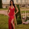 Bella - Red -Highend Dresses 124 186143dc 6b9f 4dd7 b0dc 0426317bebaa