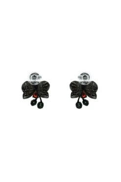 Amandine Black Floral Studs -Highend Dresses 135 8cb65e12 e481 4f42 b868 f2b53f80e64c