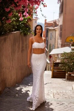 Tirana - White 14 Tirana - White -Highend Dresses 14 7c2e9b98 fc8f 4242 a83e 5b2131d78147