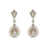 Zoe Rose Gold Embellished Earrings -Highend Dresses 150 89ef815e 450e 4be0 9f82 ce8a178a475b