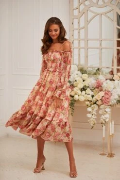 Shailee A-Line Midi Dress -Highend Dresses 162 7e9f1339 3aa6 4cde 8220 e7fef64e7457