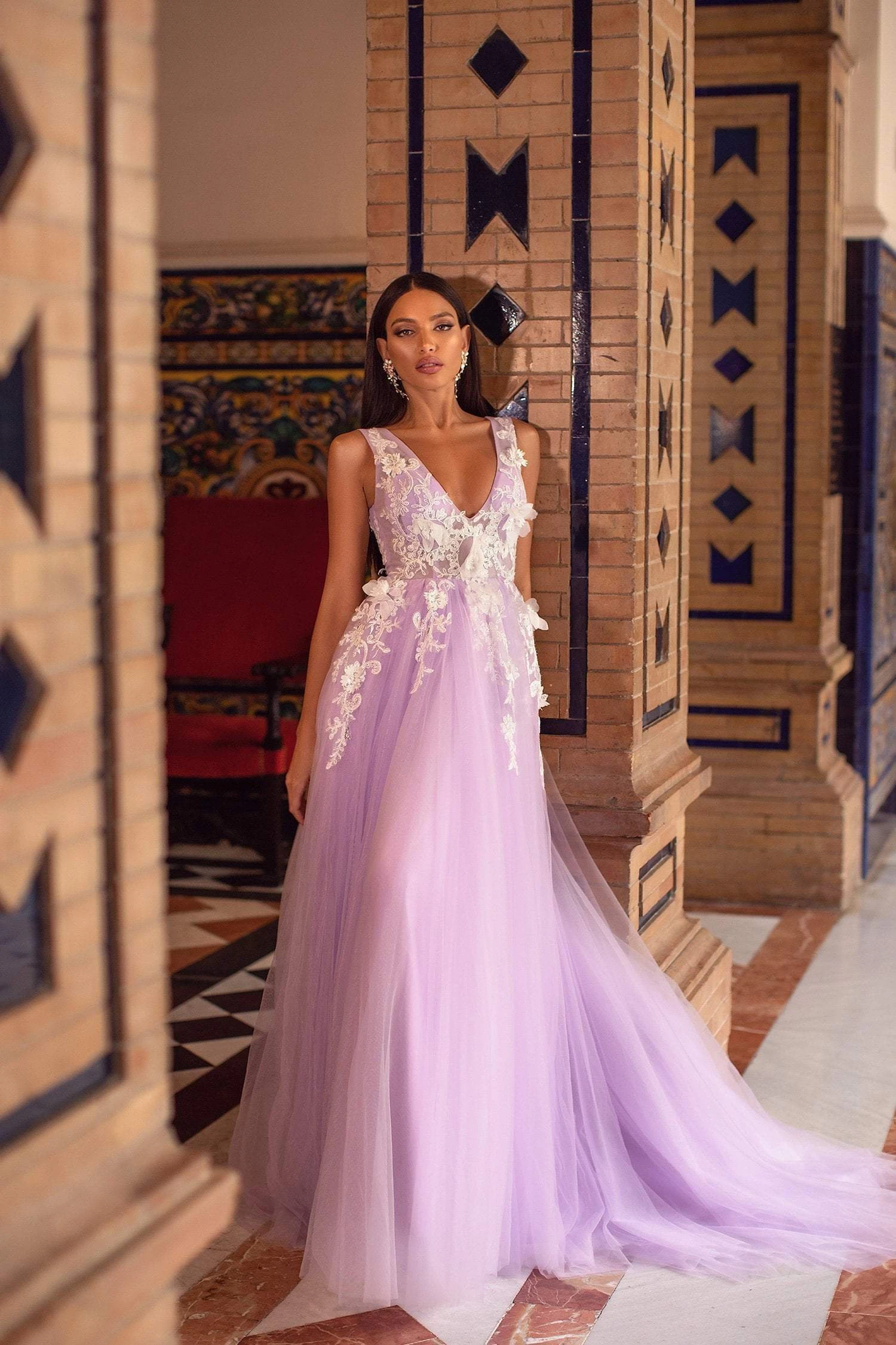 Kailani Tulle Gown - Lilac 3 Kailani Tulle Gown - Lilac