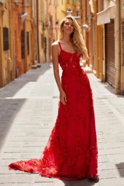 Magda - Red -Highend Dresses 25 58b7c6b2 fe21 423b 8105 c74c62650bfb