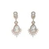 Araminta Rose Gold Embellished Earrings -Highend Dresses 268 124c7e17 b03f 4885 b2a3 17e336c2bff4