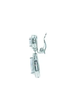 Belen Silver Diamante Drop Earrings -Highend Dresses 273 32730747 17d1 48ba a9c3 a5b7f8329144