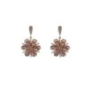 Edaline Rose Gold Flower Earrings -Highend Dresses 283 cd0713f0 388c 4187 8f7f b1d3c8bc496d
