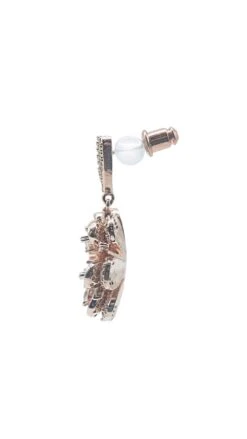 Edaline Rose Gold Flower Earrings -Highend Dresses 285 1803754a f780 483f 8137 ad112e3eded5