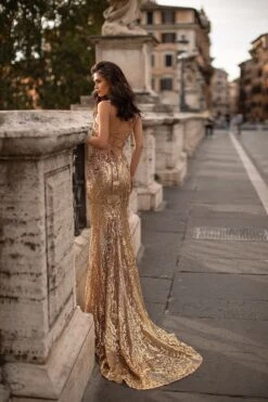 Sonia - Gold -Highend Dresses 298