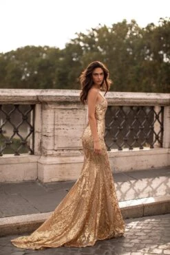 Sonia - Gold -Highend Dresses 303