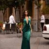 Ria Satin Gown - Emerald -Highend Dresses 318 34f96943 a267 4fc9 aa8e 7ae6a5029a1c