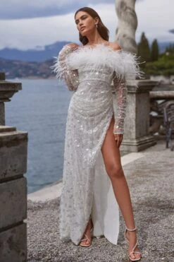 Claudette - White 28 Claudette - White -Highend Dresses 39 02d11d65 2971 4090 965b 8507fb827600