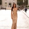 Agata Sequin Gown - Gold -Highend Dresses 39 066ab0fd 2f79 4b61 9971 00340213d393