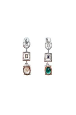 Orelia Asymmetrical Embellished Earrings -Highend Dresses 3 22e90d4c 4e1b 49df bfe5 22a09653f406