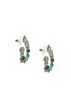 Kasia Multicoloured Gem Earrings -Highend Dresses 3 38cdd606 89b9 48ab a6fb cd4567bb74b0