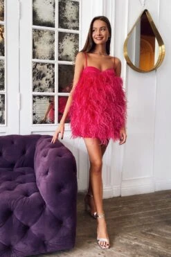 Kaila Dress - Hot Pink -Highend Dresses 41 658222dd bf98 4d20 a272 4dddcd5be2d4