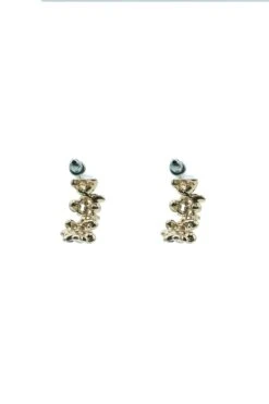 Zania Multicoloured Flower Earrings -Highend Dresses 457