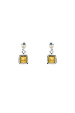 Remi Amber Embellished Earrings -Highend Dresses 495