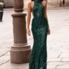 Belinda Sequin Gown - Emerald 2 Belinda Sequin Gown - Emerald -Highend Dresses 52 02d311df f329 4217 9543 f5ea05f1f51d