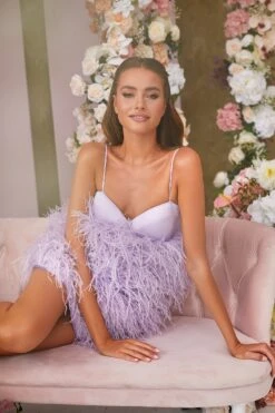 Kaila Dress - Lilac -Highend Dresses 52 c3046aa5 2aee 4015 b6b5 9450e6d68bad