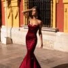 Emely - Wine Red -Highend Dresses 69 50527c46 8a53 4887 8972 d9a9fb9def34