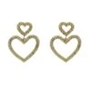 Chloe Gold Embellished Duo Heart Earrings 2 Chloe Gold Embellished Duo Heart Earrings -Highend Dresses 77 3dbea888 67e5 4745 9f39 80cff501d10b