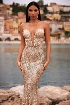 Laurie - Gold -Highend Dresses 79 d93f7717 a79d 49c6 910b f55f65f42d4f