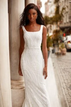 Cyndi - White 8 Cyndi - White -Highend Dresses 85 57d14f75 c046 4f91 9773 794c337d8c1a