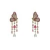 Mariposa Rosy Butterfly Earrings -Highend Dresses 89 aa66ca95 4b2a 40f8 9641 b11fb208599a