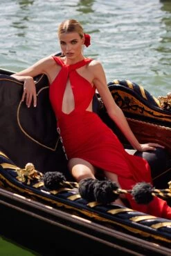 Harlow - Red -Highend Dresses 94 2c1da7d4 290b 41f9 a28d 07d777d025b6