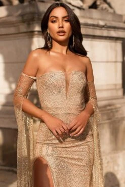 Jocelina - Gold 8 Jocelina - Gold -Highend Dresses JOCELINA CROP